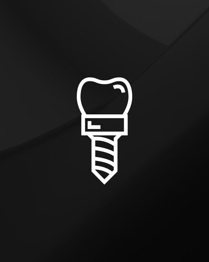 Dental implant icon
