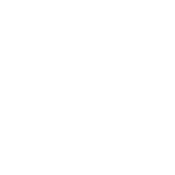 White line icon of a microscope
